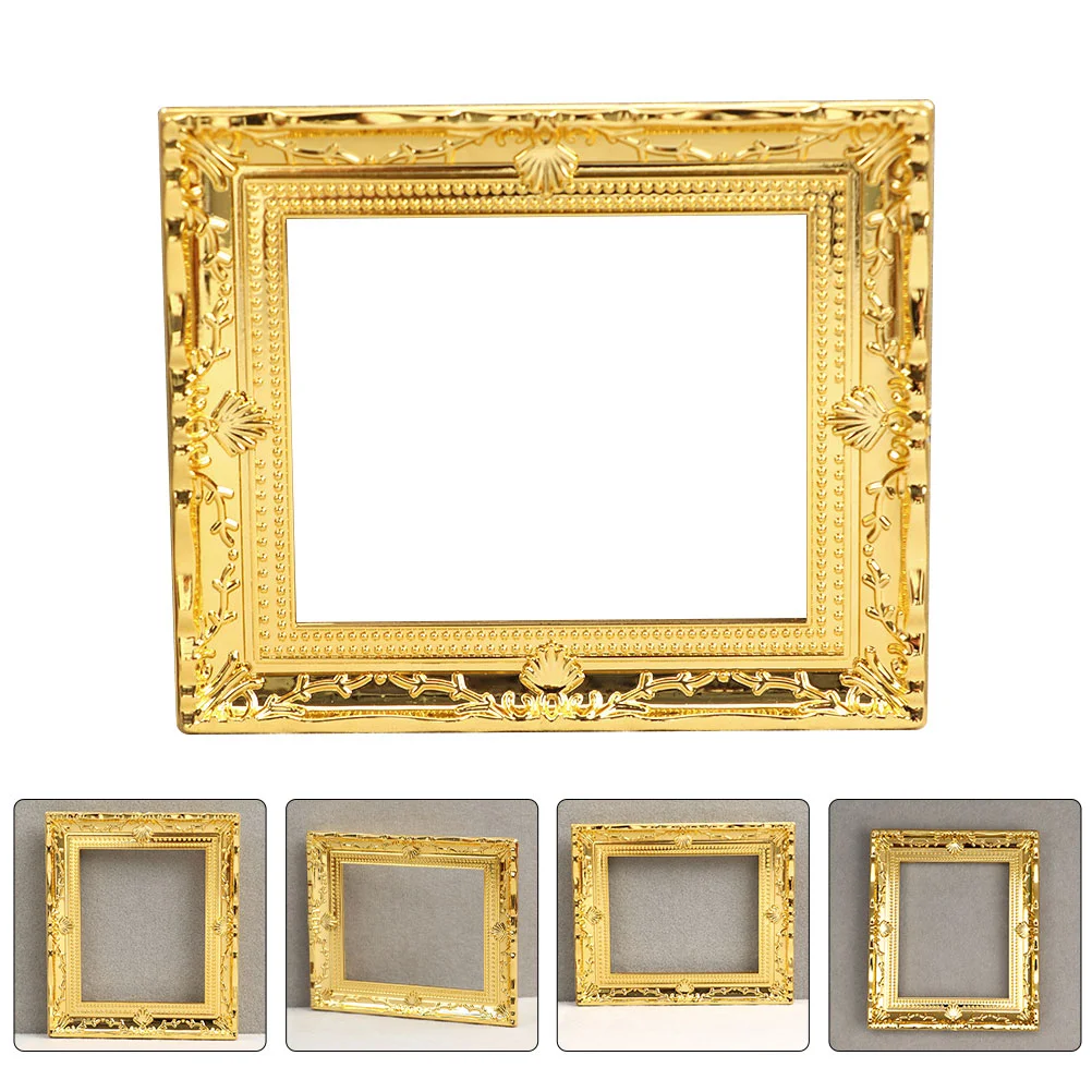 

Simulation Frame Micro World Photo Props Plastic Mini House Layout Decorative Delicate Frames