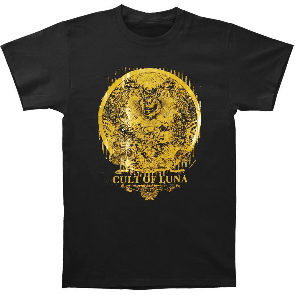 Футболка мужская культ Луны вечное Королевство маленькая Черная