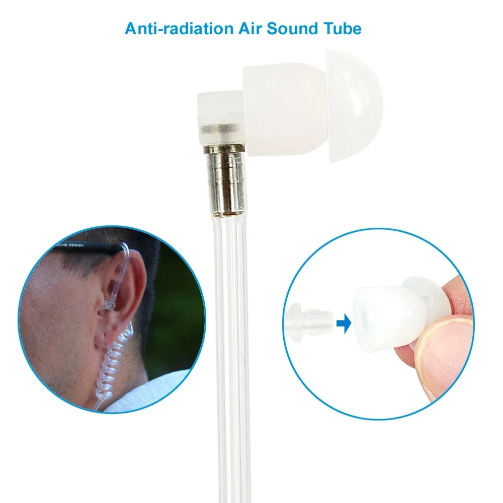 VOX Earpiece Headset Mic for MOTOROLA Radio DP1400 EP450 DEP450 CP040 CP140 CP180 XTN446 BPR40 EP350 MP300 CP200 Walkie Talkie