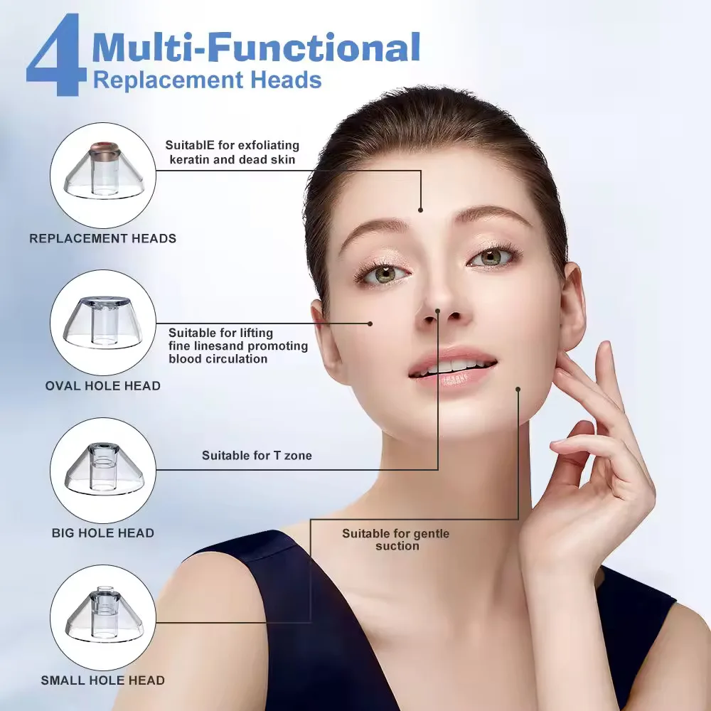 3-режим всасывания очистка носа и лица косметическая машина электрический