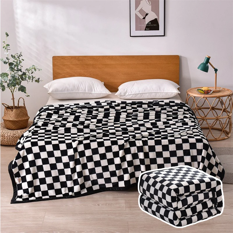 

Hoiime теплый чехол для дивана, домашнее искусственное покрывало для спальни, украшение для спальни, мягкое покрывало для сна, размер Queen