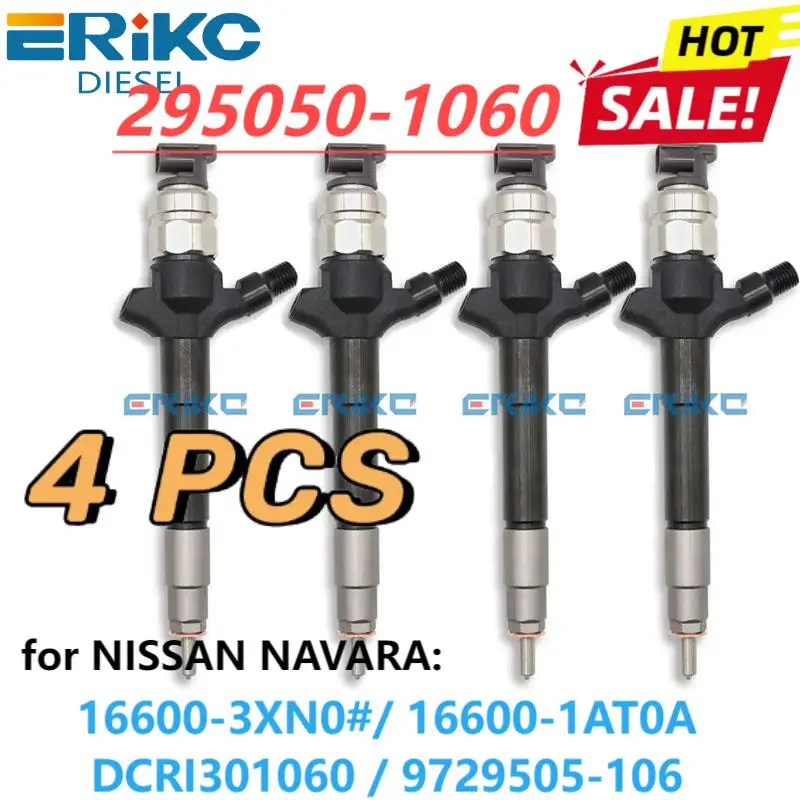 16600-3XN0A 295050 Дизельный инжектор -1060 -1061 для NISSAN NAVARA 2.5 NP300 16600 3XN0A 16600-3XN0 # 16600-1AT0A