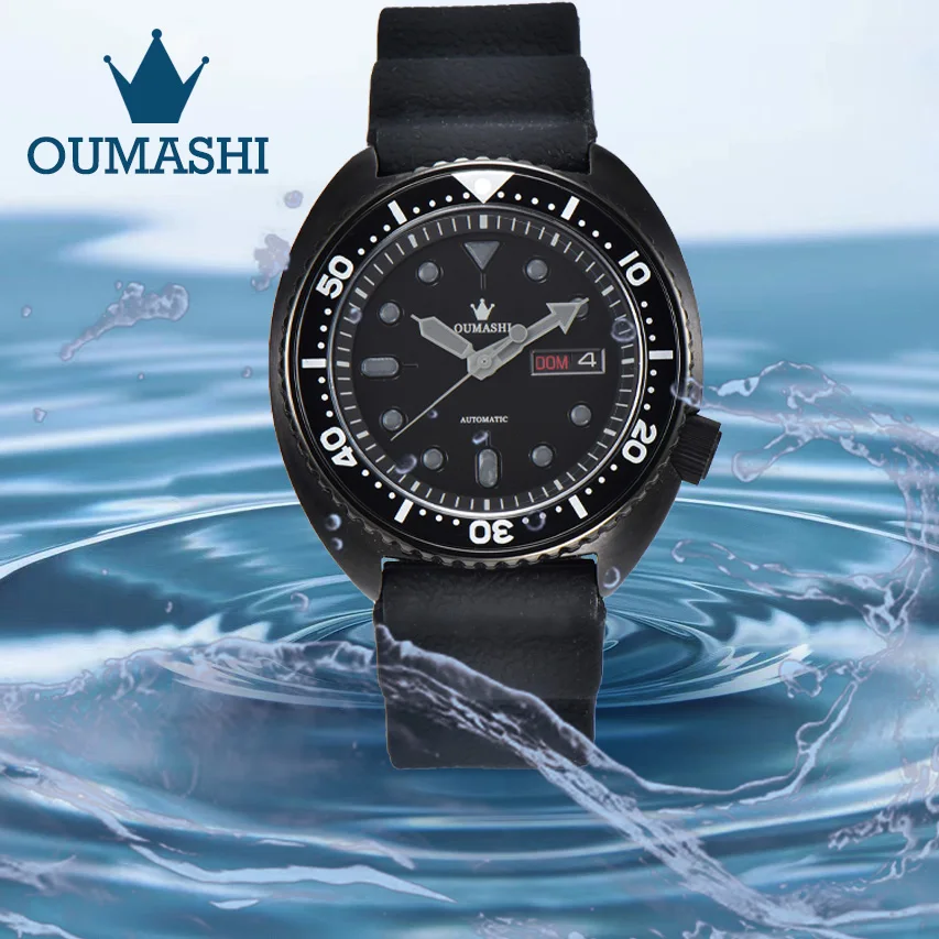 

Часы наручные мужские с сапфировым стеклом, водонепроницаемые до 42,5 м, 100 мм