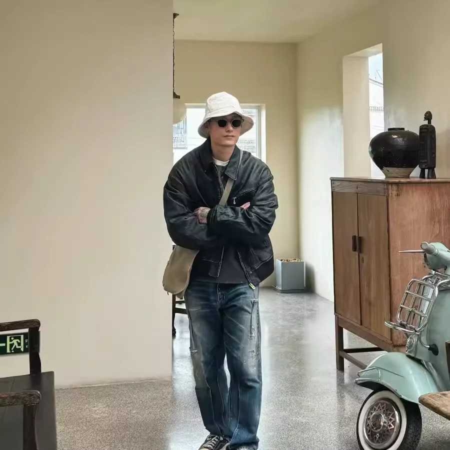 Мужские Разрушенные Джинсы второго поколения VISVIM JOURNEYMAN 22SS