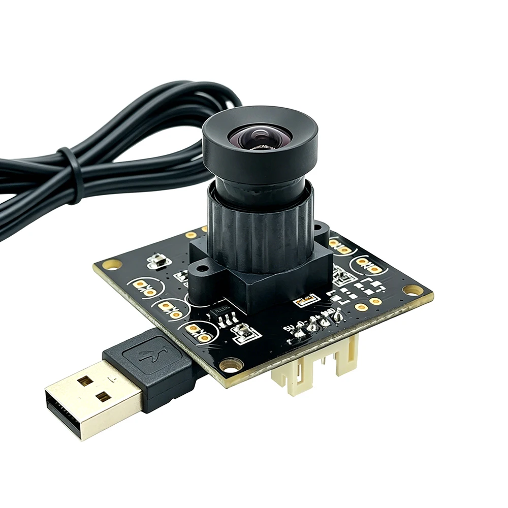 Фото Высокоскоростной USB-модуль камеры 2 МП 30 кадров/с без искажений для сканирования штрихкодов, Full HD 1080P, OTG, CCTV, веб-камера UVC MJPEG 120 кадров/с для Linux №5