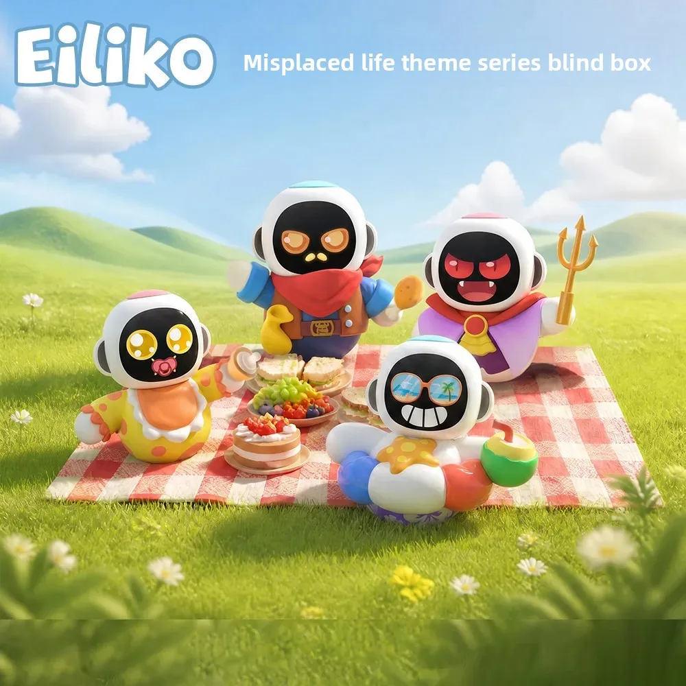 Фото Сменные тематические фигурки Eiliko SpinKit в комплекте с 4 тематическими аксессуарами (только запасные части, без фигурки Eiliko) №2