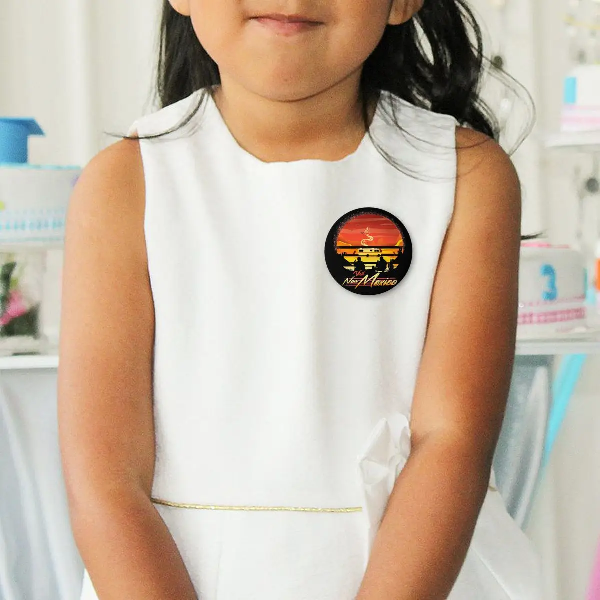 Брошь Breaking Bad с изображением Уолтера Уайта и Джесси Пинкмана