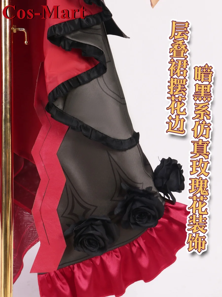 Cos-Mart горячая игра Honkai Impact 3 Тереза Апокалипсис карнавальный костюм великолепная