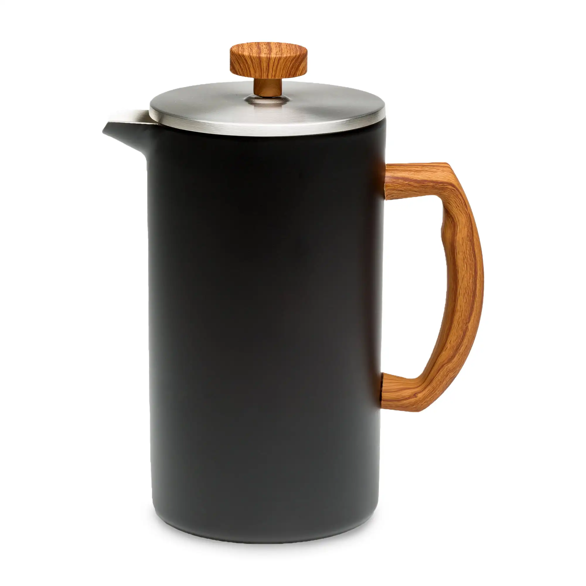 

Grant Double Wall Stainless Steel Coffee Press, 64 oz., Matte Black
