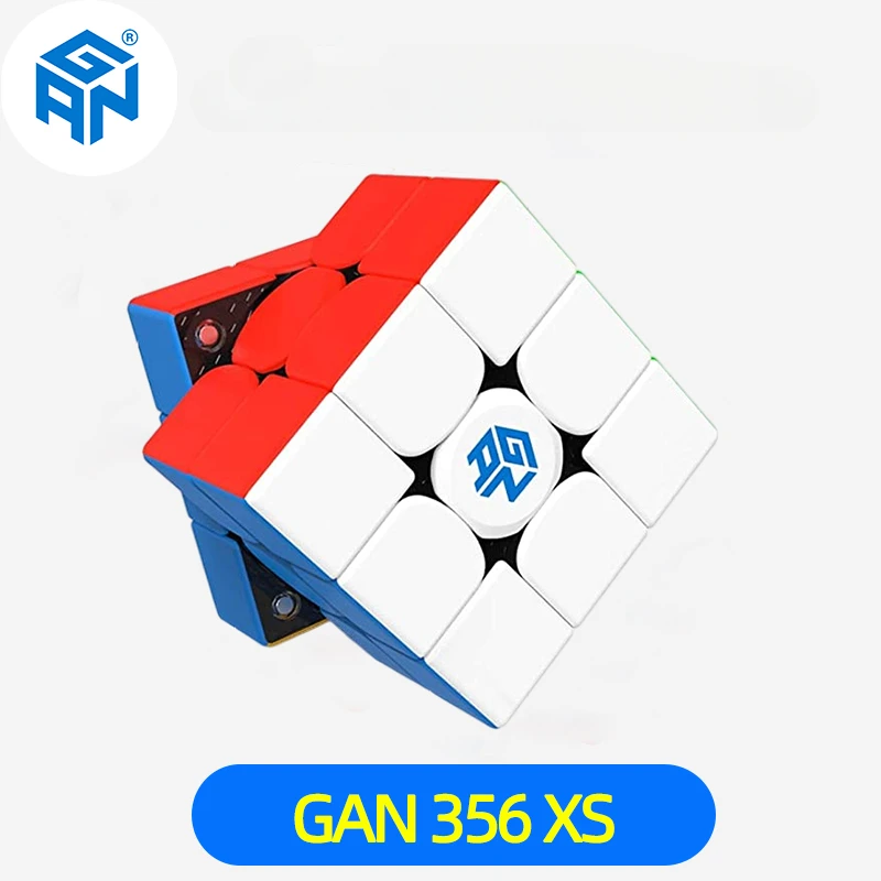 GAN 356XS кубик Гань 3x3 Магнитный скоростной куб без наклеек Gan 356xs Speedcube 3x3x3