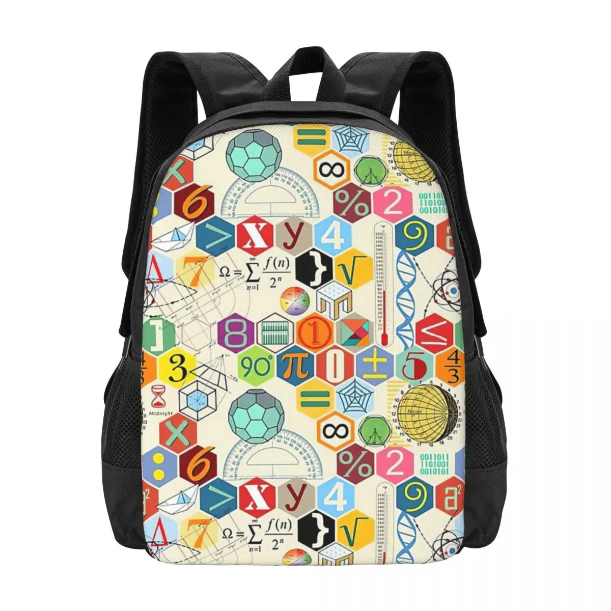 MATH! Backpack for Girls Boys Travel RucksackBackpacks for Teenage school bag