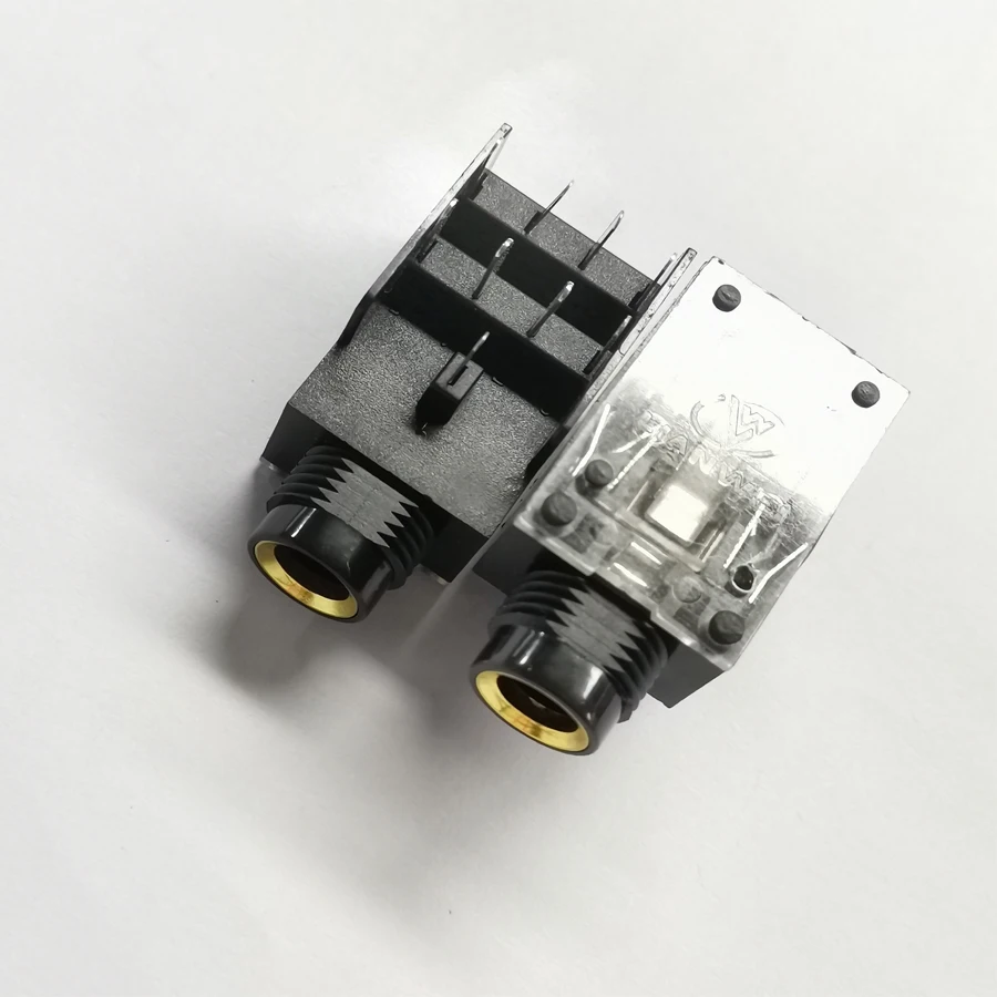 

20 шт./лот 6,35 мм 6,5 мм Аудио Микрофон Женский разъем/розетка 9Pin 9P