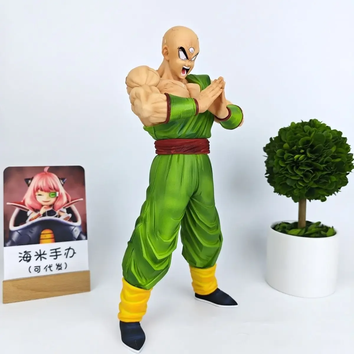 Фото В наличии Dragon Ball Z Фигурка Tien Shinhan Фигурка Tien Shinhan Kikoho Фигурка 31 см Gk Статуя Коллекция Модель Пользовательская Игрушка №5