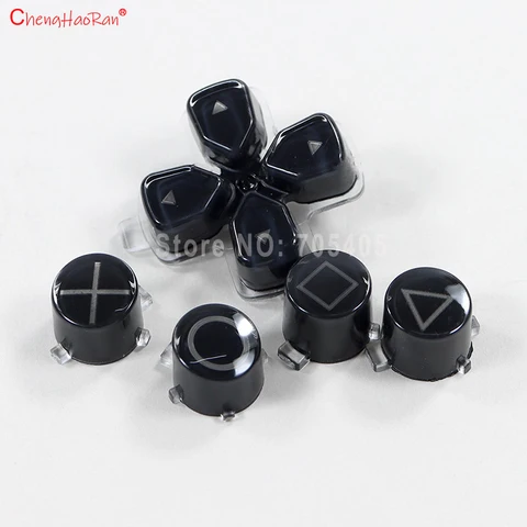 1 шт., сменная кнопка с кристаллами для контроллера PS5, Dpad и ABXY, триггерная кнопка, запасные части для PS5 V1 V2 V3, вариант