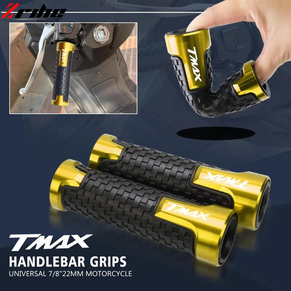 

22MM Motocycle Handle Bar Handlebar Grips For Yamaha TMAX500 TMAX530 SX/DX TMAX 500 530 2020 2021 2022 TMAX560 T-MAX 560 TECHMAX