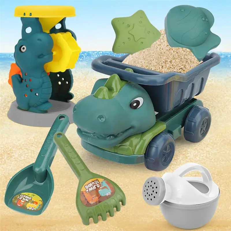 

S Sand Beach Kidsset Digging Outdoor Dinosaur Castle Sandbox Summer Play Children Mold Playing For Gardening Baby