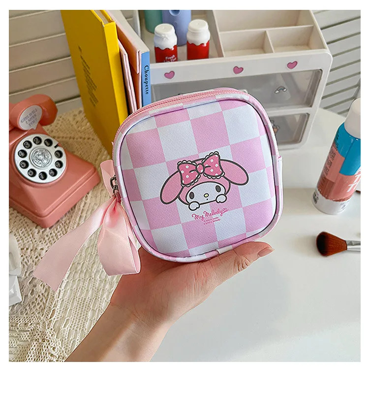 Sanrio сумки для хранения тампонов портативный водонепроницаемый чехол