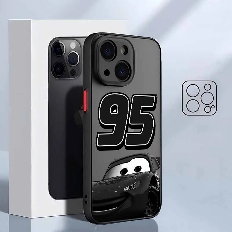 Фото Чехол для телефона Cars L-Lightning M-McQueen для Oppo Reno14 Reno13 Reno8 Reno7 Reno6 Reno5 Reno4 Reno3 Reno2 T F Pro 4G 5G Задняя крышка №2