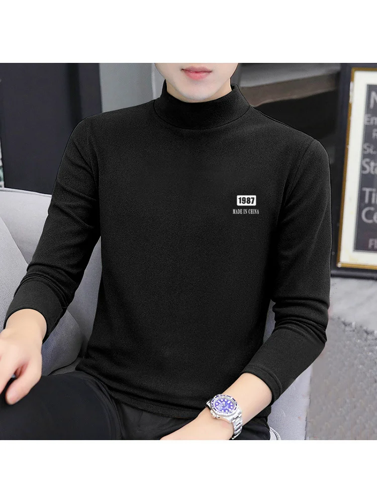 Dralon Heattech Полуводолазка Тонкое нижнее белье Футболка с длинными рукавами