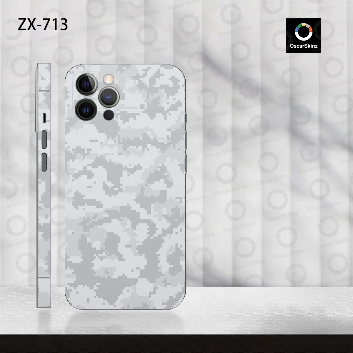 Обертка OscarSkinZ для iPhone 17 16 Pro Max, наклейка 15, 14 Plus, задняя пленка 13 12, мини-защитная наклейка, боковая рамка, задняя защита (art.: 3920cb1b2829e) - 3920cb1b2829e