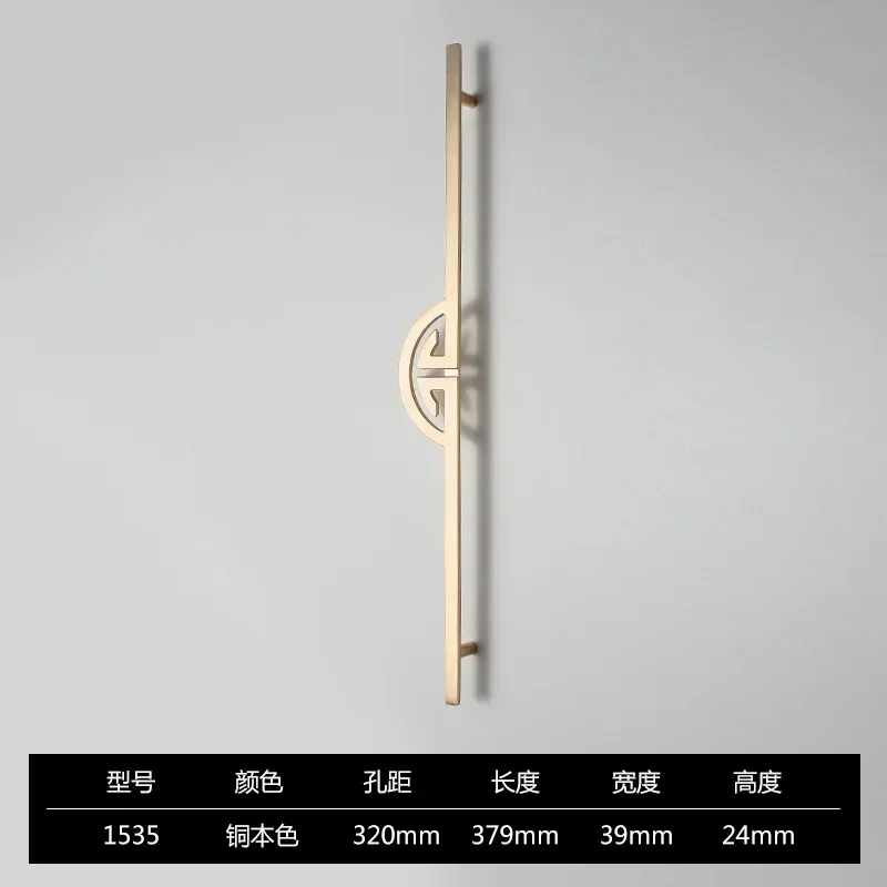 

Новая китайская дверная ручка шкафа, золотая дверная ручка шкафа, ящик для обуви, удлиненная мебельная фурнитура