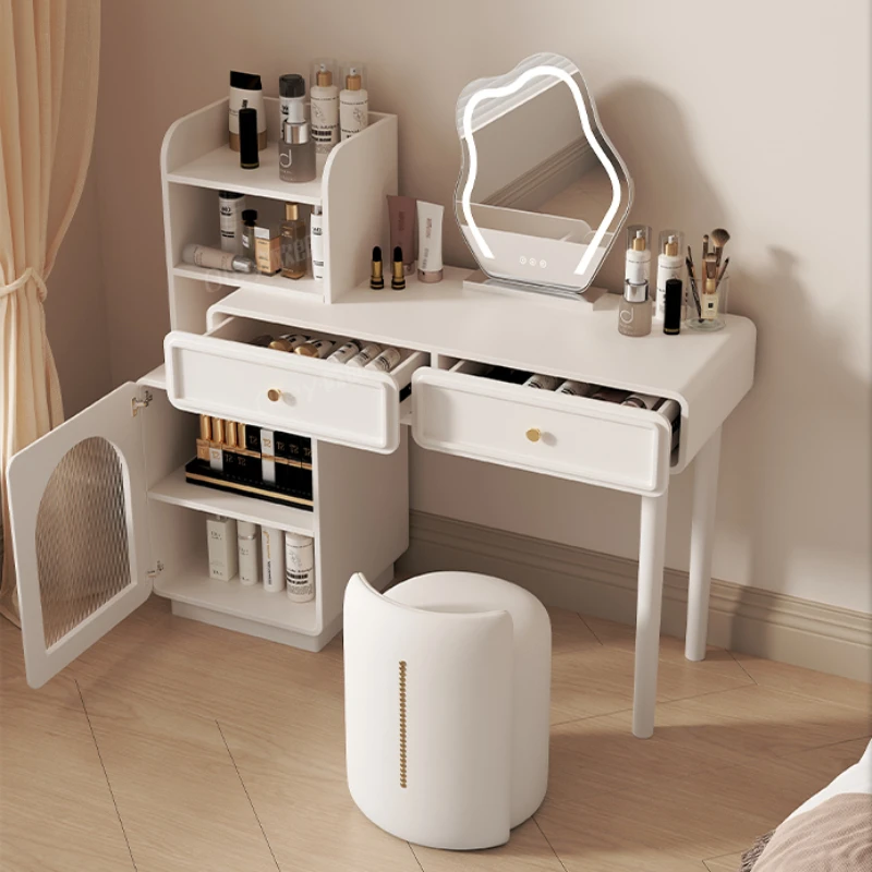 Białe klasyczne komody szafki nocne salon biurka komputerowe toaletka kobiety próżność Pentiadeira Feminina meble salonowe