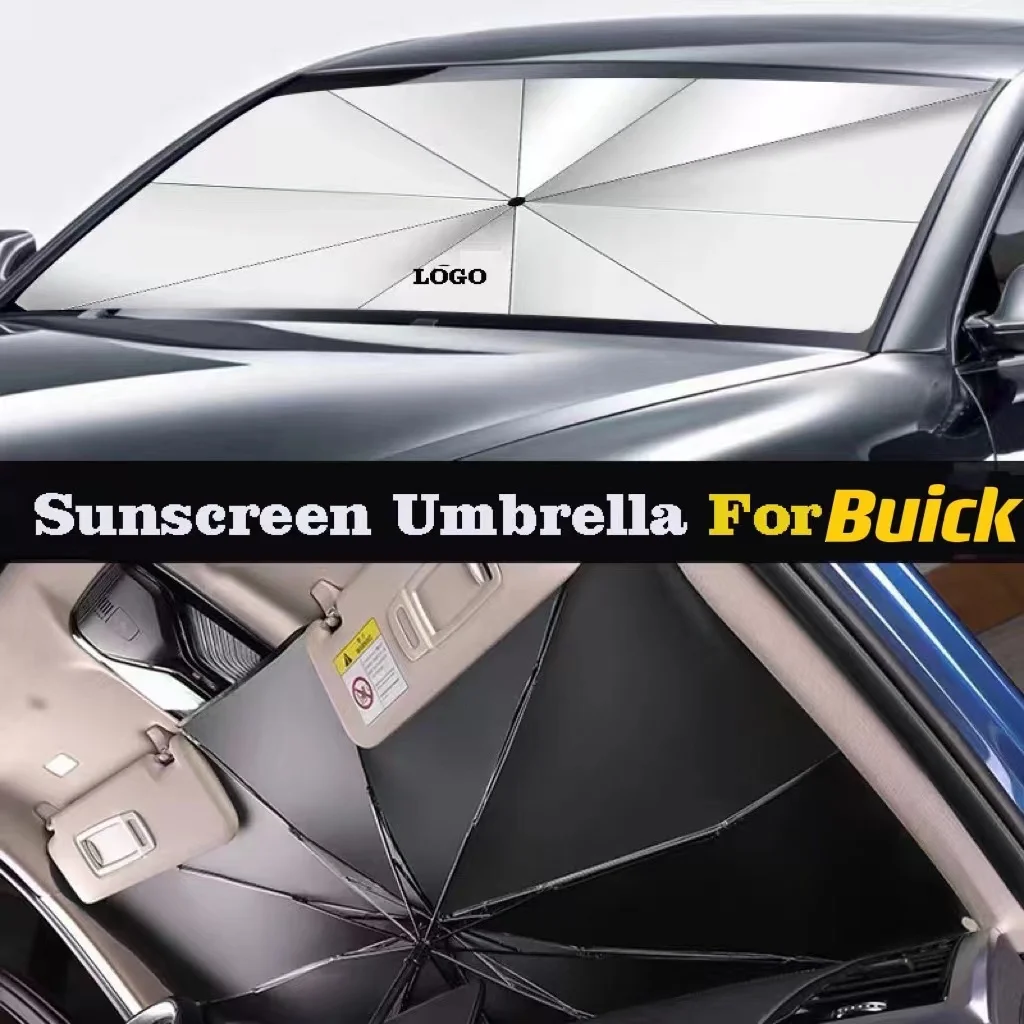 

Car Window Sunshades Windshield Sun Shade Umbrella Vehicle UV Cover Heat Insulation Front Glass Protection Accessories For Buick