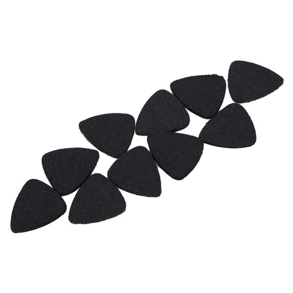 10 шт. медиаторы из шерстяного фетра для укулеле 3 мм тонкие электроакустической