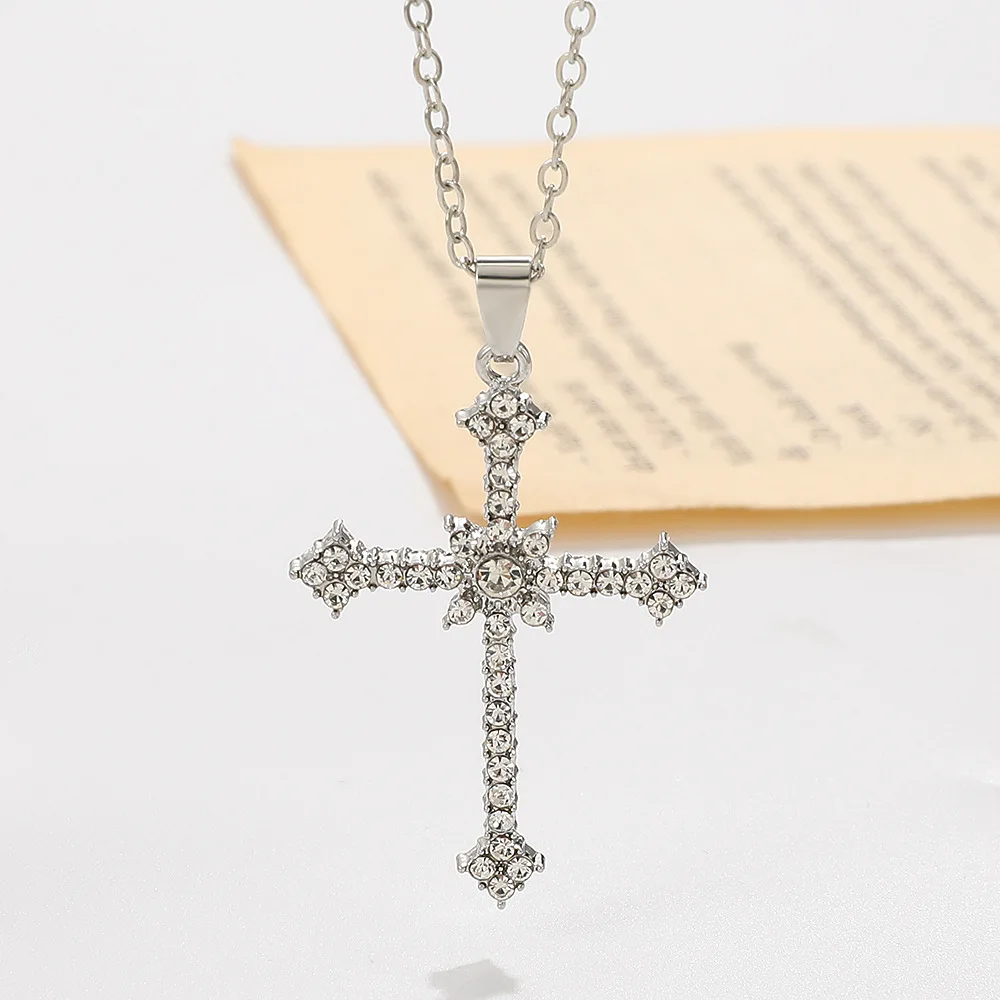 Ожерелье для женщин модное ожерелье с подвесками из циркония Женская цепочка до