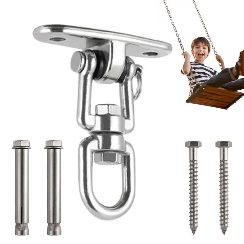 

304 Stainless Steel Suspension Bracket Hammock Mount Ceiling Hook Anchor Hanger For Outdoor Hanging Swings Chairs Hammocks