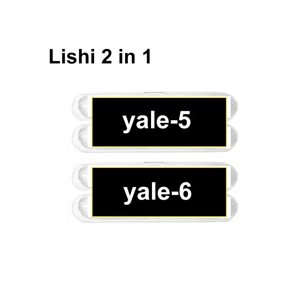 Фото Инструмент для вскрытия замков Lishi 2-в-1 (Yale-5, Yale-6) в стиле Lishi №2