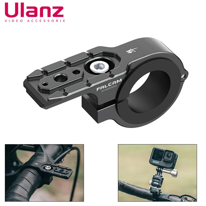 

FALCAM Bicycle Clamp Holder Adapter Handlebar Quick Release For DJI Gopro Photography Video Shooting Action Camera Accessories