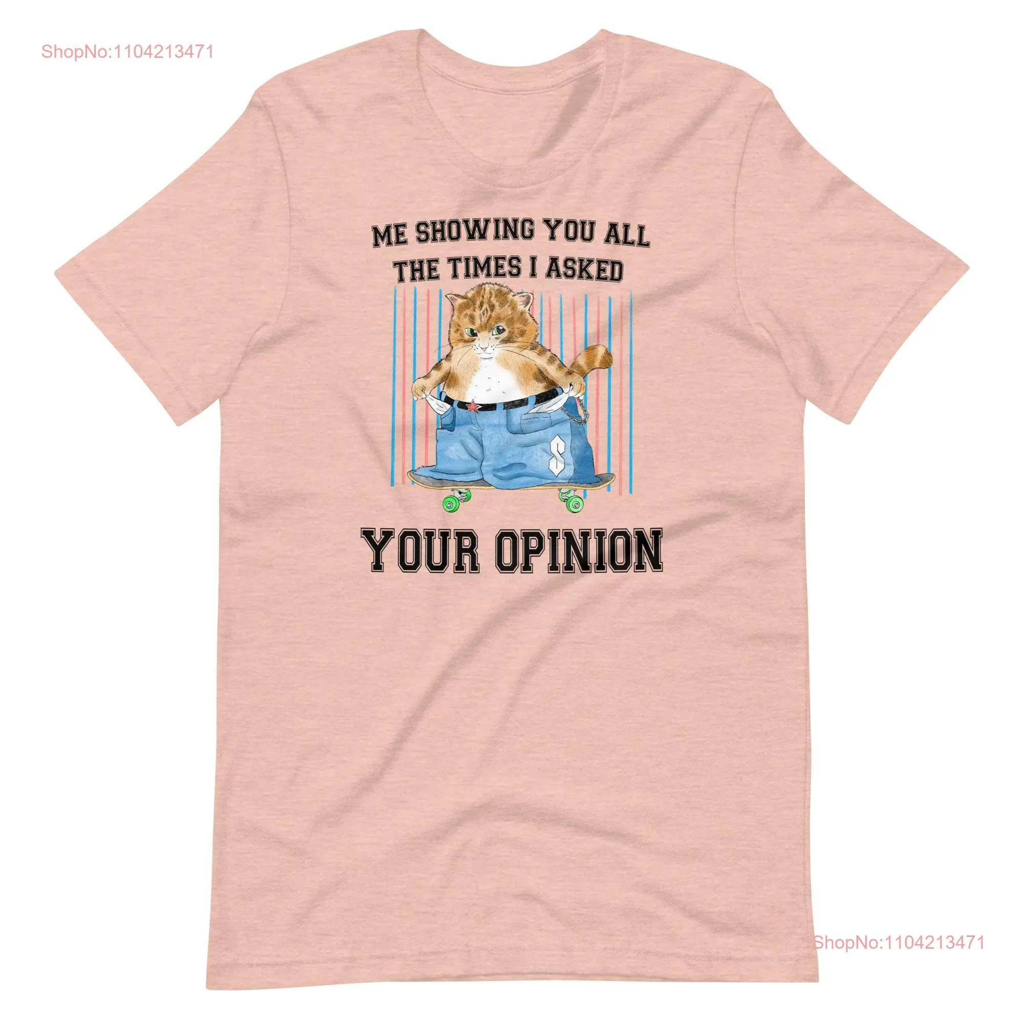 Футболка Your Opinion с длинными или короткими рукавами