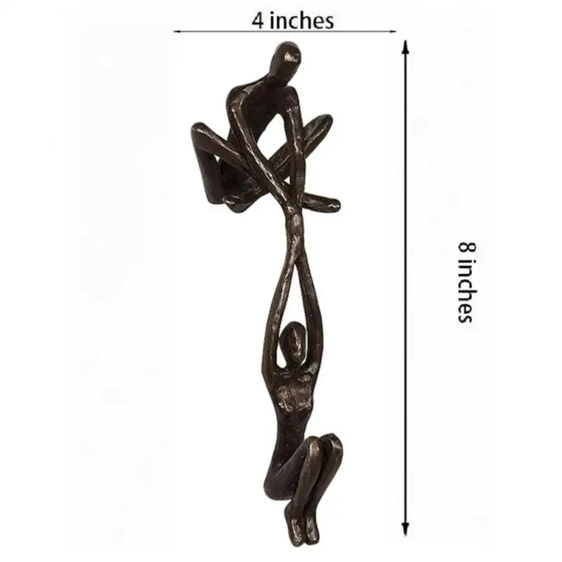 

Resin Lover Sculpture Abstract Art Creative Couple Figurine Romantic Craft Newlyweds Perfect Gift Art Statue Home Desktop Decor