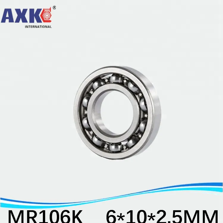 

MR106 Ball Bearing ABEC-1 Non Standard Deep Groove Open Bearings MR 106 6x10x2.5 Mm 10PCS Inch Bearing AXK Steel Ra 0.8 Nanjing