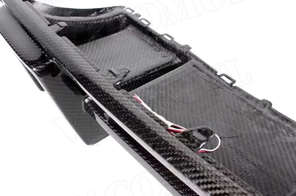 Задний бампер из углеродного волокна спойлер диффузор для Audi A3 Sline S3 Hatchback Sportback 2017