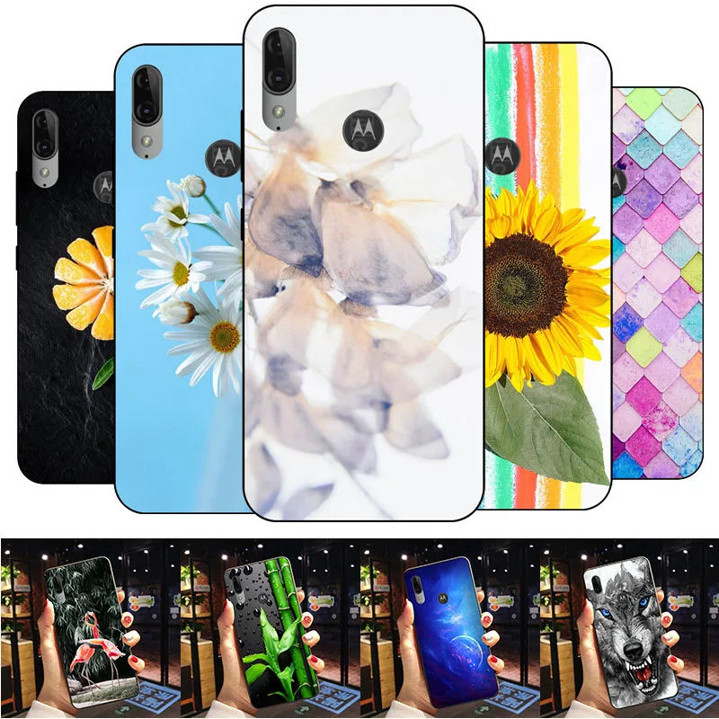 Чехол силиконовый для Motorola Moto E6 Plus E6S 2019 XT2025 XT2025-2 6 1 дюйма