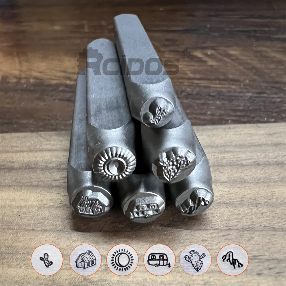 Металлические штампы RCIDOS 3/6 мм для дома/прицепа/кактуса/горы, дизайн, ювелирные изделия, DIY знаки браслета Die Mold,1 шт. цена