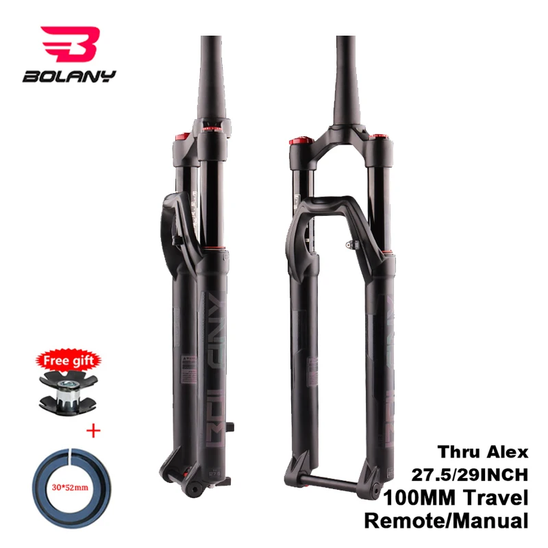 

Bolany 27.5 29 Boost Fork Thru Axle Suspension 32 RL Quick Release Tapered Rebound Adjustment Bracket for MTB Accessories