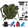 50L 1000D Nylon Waterproof Trekking Fishing Hunting Bag Backpack Outdoor Military Rucksacks Tactical Sports Camping Hiking 6