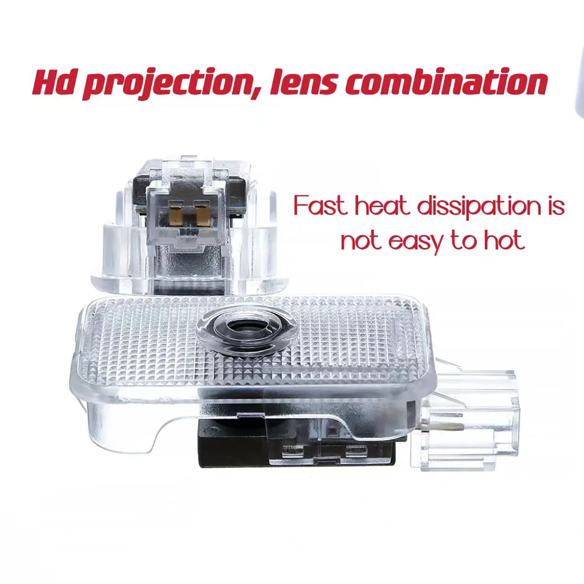 

2PCS For Subaru Outback Legacy Xv Forester Impreza Led Emblem Car Door Light Luces Projector Car Accessories Decoration