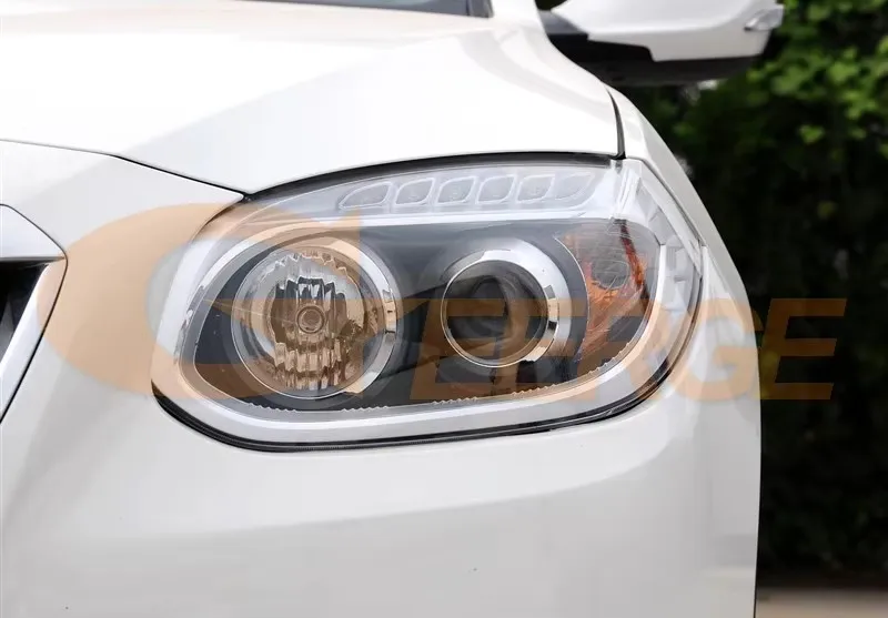 

Для Brilliance V5 2011 2012 2013 2014, отличный ультра яркий комплект CCFL Angel Eyes, кольца Halo