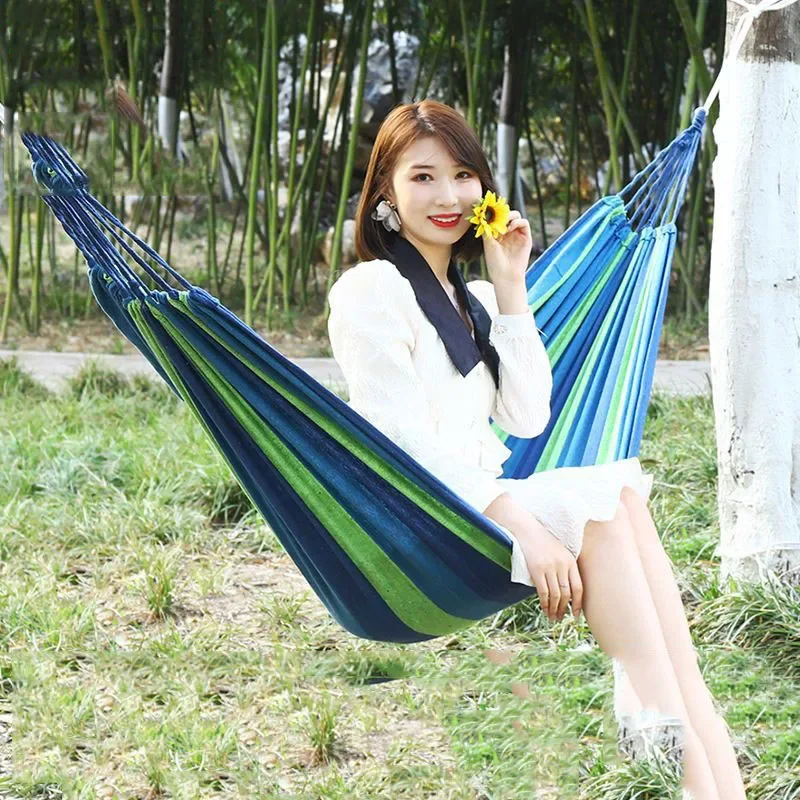 Переносные качели для патио кемпинга туристические сна гамаки навес брезенты