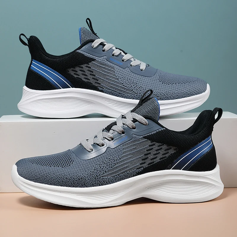 

Men Sneakers Mesh Breathable Casual Shoes Man Tennis Sneakers 2023 Outdoor Comfortable Mesh Men's Shoes Tenis Zapatos Deportivos