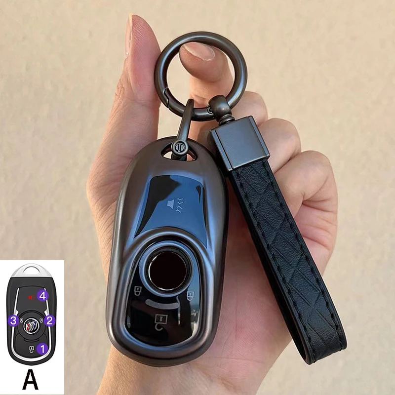 

Для Buick автомобильный брелок для ключей, чехол для автомобильных ключей, мягкий чехол из ТПУ, брелки для ключей, Enclave Encore GX Envision Lacrosse Regal Tours A