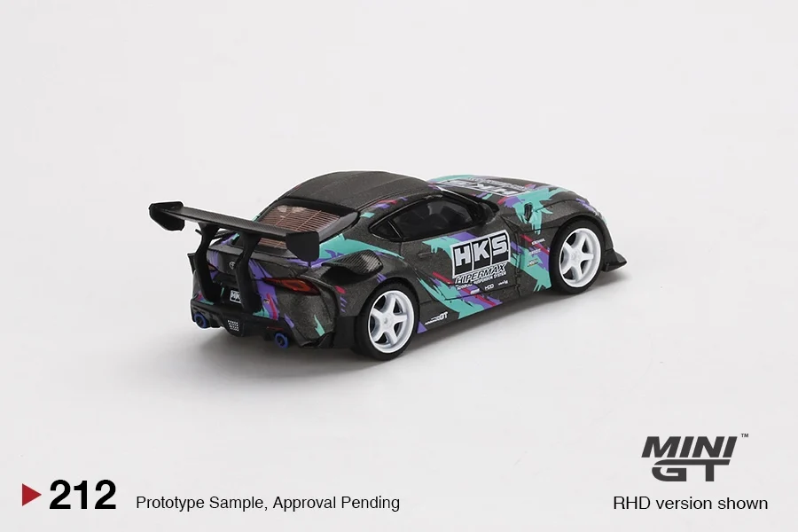 Презентация TSM MINIGT 1/64 #212 HKS GR Supra 2019 SEMA из литого сплава Коллекционная модель