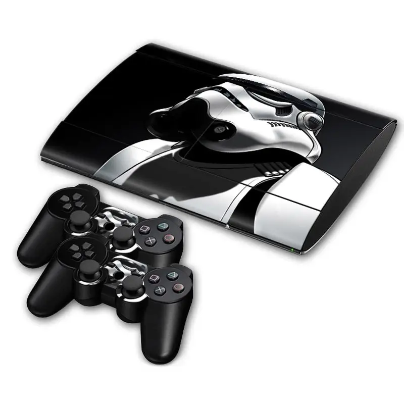 Виниловая наклейка на консоль PS3 стикер с принтом Marvel Дэдпул Человек-паук