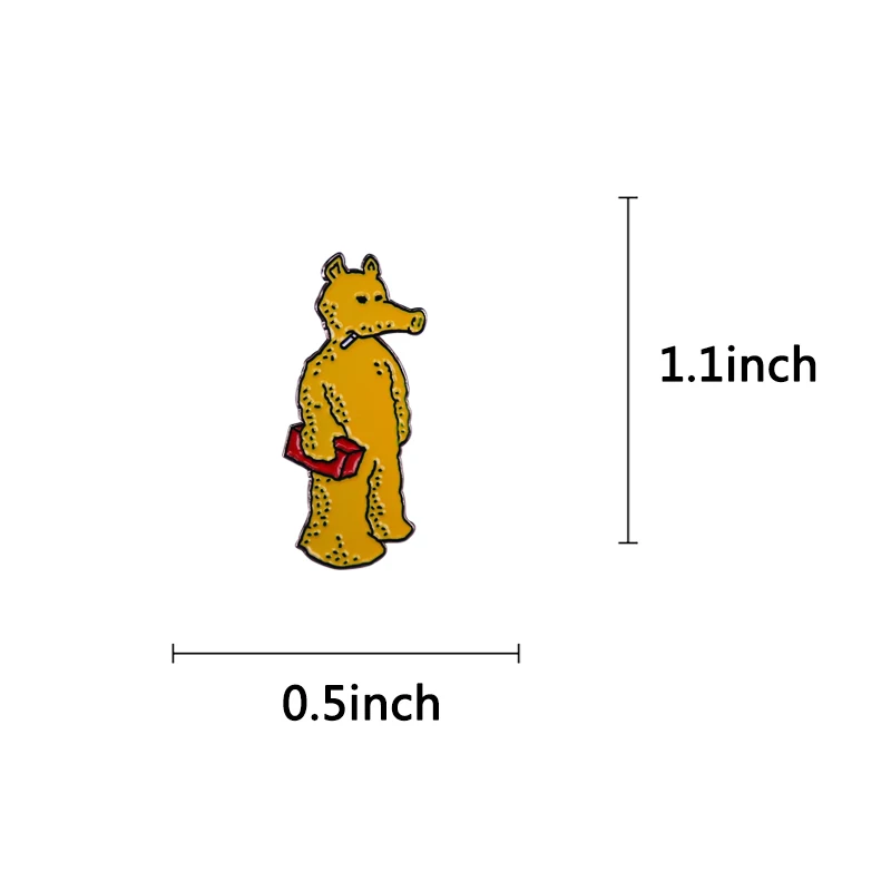 QuasimotoXXXMadlib Lord XX Quas Enamel Pin Rap Music Theme Badge Backpack Decoration Jewelry