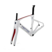 twitter bicycle frame 700c carbon fiber aero design 12142mm thru axle disc brake road bike carbon frame