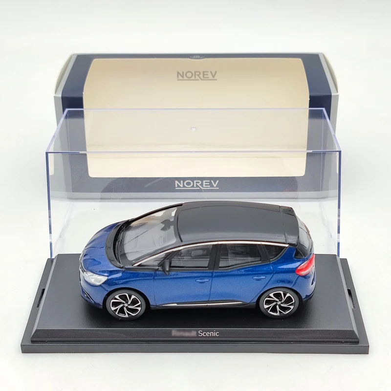

1/43 Norev For Scenic 2016 blue/black Diecast Model cars Limited Collection